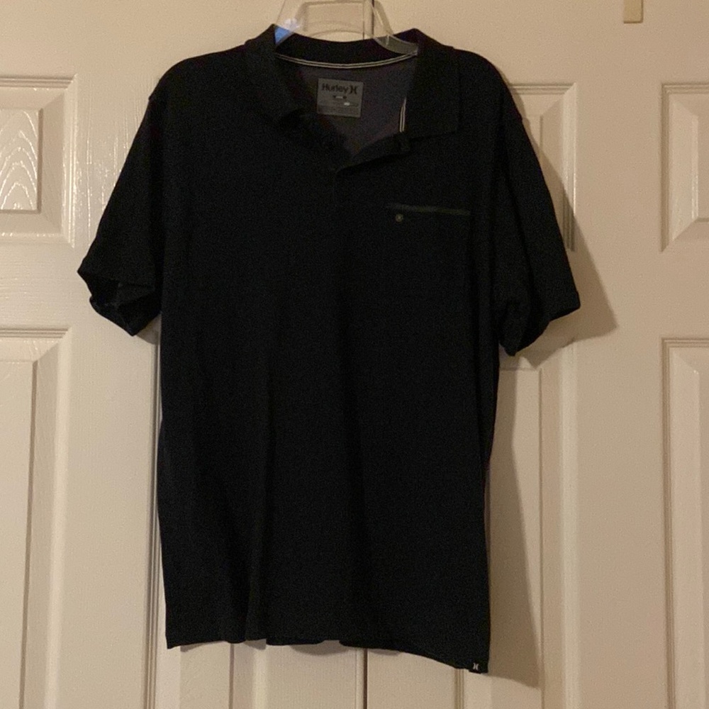 Hurley Nike Dri-Fit Grey Polo